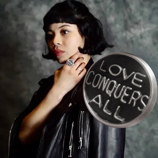 Love Conquers All Gumball Ring